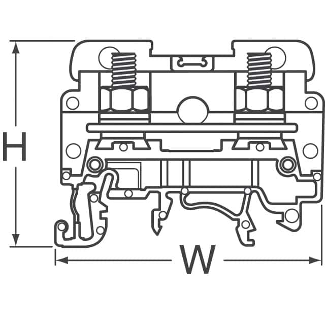 ATBB5 Amphenol PCD  Canale guida DIN